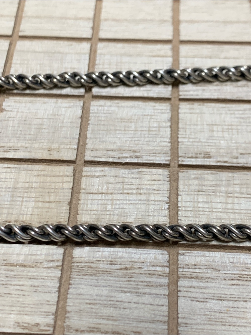 Vintage Sterling Necklace - Picture 5 of 8